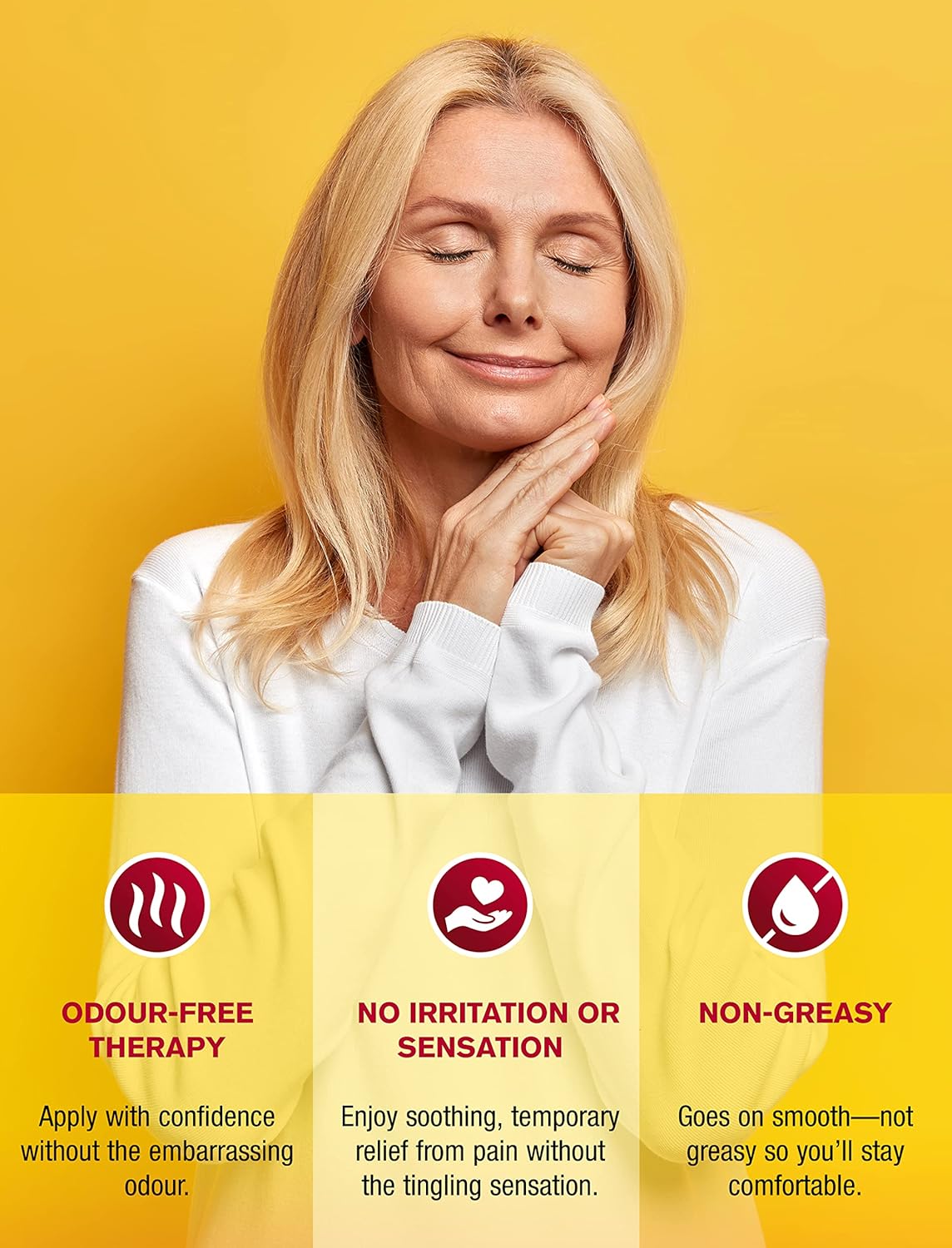 Aspercreme 强效型，106 克，缓解关节炎疼痛，无异味，易于打开，无刺激或灼烧感，不油腻，适用于缓解背痛和肌肉拉伤相关疼痛