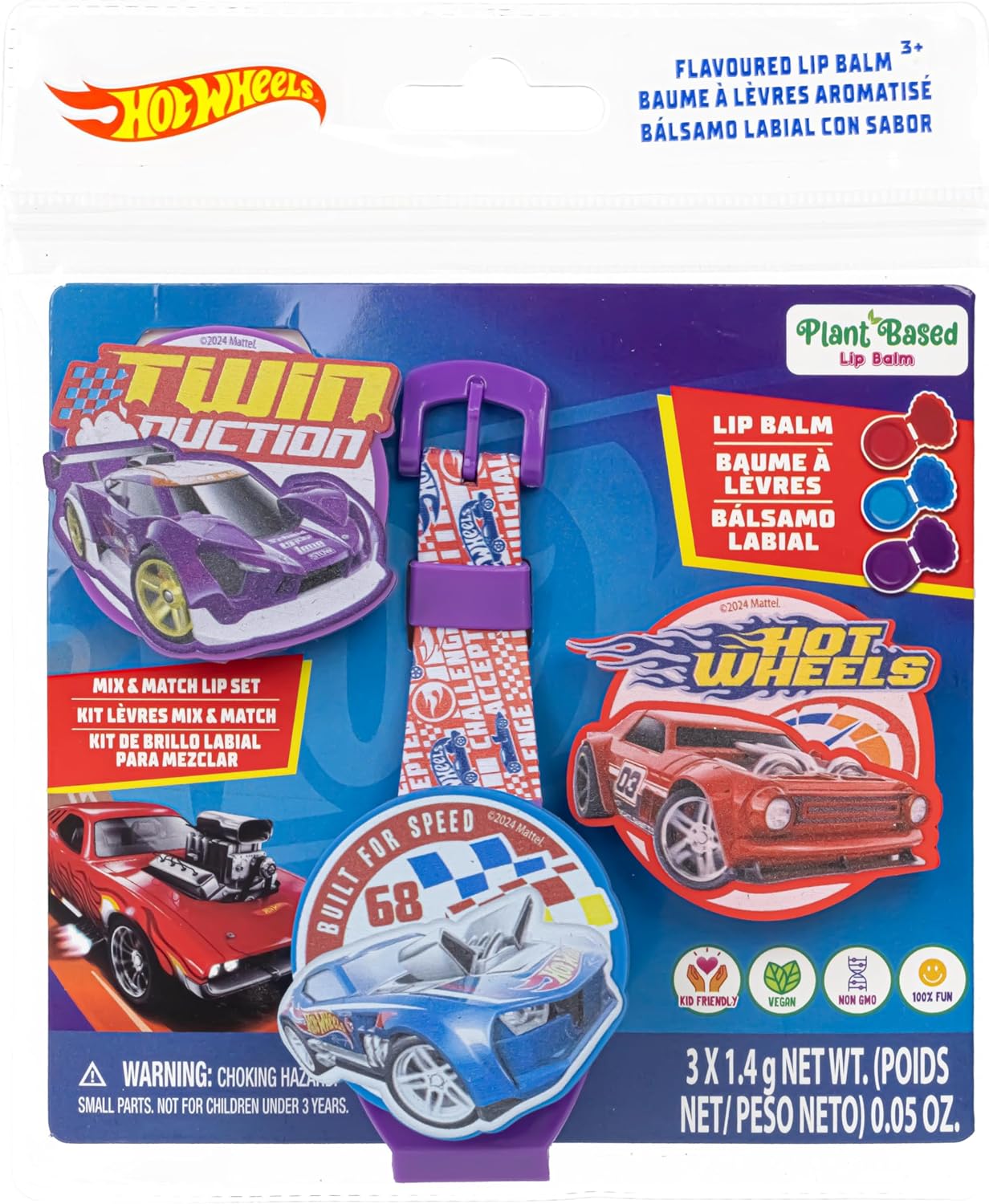 風火輪混合搭配唇彩手錶套裝