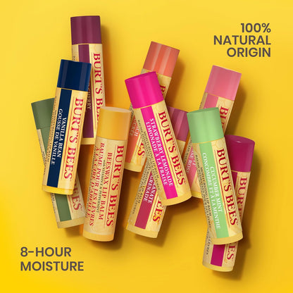 Burt’s Bees® 100% 天然保湿润唇膏，草莓柠檬水润唇膏