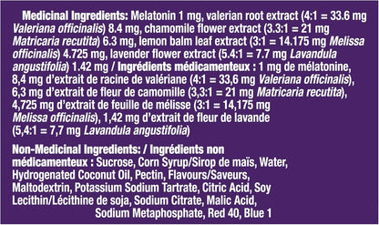 Vicks ZzzQuil PURE Zzzs 褪黑素助眠軟糖，48 粒