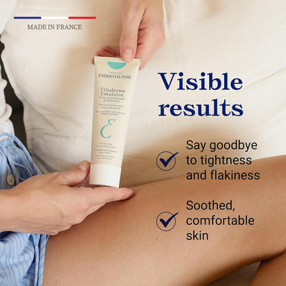 Embryolisse Radiant Complexion Cream. Hybrid Makeup & Face Moisturizer with Hyaluronic Acid & Shea Butter. Illuminating Care for Glowing Skin - 30ml