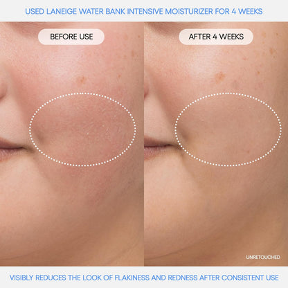 LANEIGE Water Bank Blue Hyaluronic Intensive Moisturizer: Hydrating Face Cream for Extra Dry Skin with Squalane & Peptide for Skin Barrier Support, Dermatologist-Tested