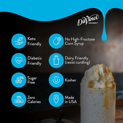 DaVinci Gourmet 无糖法式香草糖浆 750ML