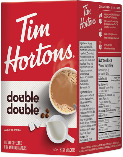 Tim Hortons 雙倍雙倍包裝，8 個