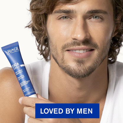 Uriage CICA 每日凝膠霜 - 輕盈乳霜，含玻尿酸、維生素 B5 和銅鋅 - 無香料且不黏膩 - 40ml