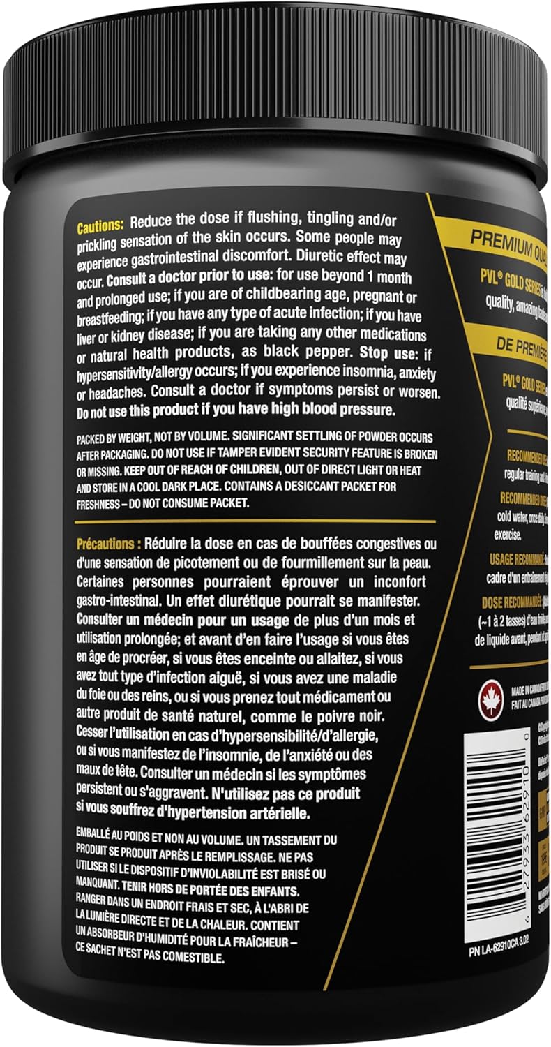 PVL EAA BCAA COMPLETE | 運動前、運動中或運動後 - EAA/BCAA 含 L-精胺酸，胺基酸補充劑 - 生酮友善 - （30 份（1 包），冰藍風暴）