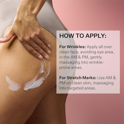 StriVectin SD Advanced™ Plus 強效保濕霜，針對皺紋和妊娠紋，適用於臉部和身體，促進膠原蛋白生成，含勝肽和透明質酸，2 液體盎司（1 包）