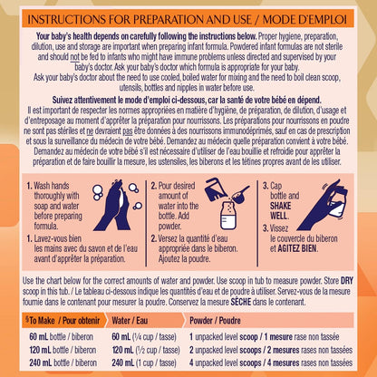 Enfamil A+2, Baby Formula, Powder Tub, with Brain Building DHA, 6-18 months, 550g