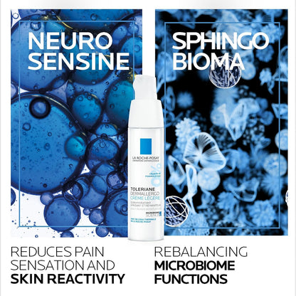 La Roche Posay Face Cream & Body Lotion BUNDLE, Toleriane Dermallergo Creme & Lipikar Baume AP+M, Your Sensitive Skin Hydration Duo, Suitable for Sensitive, Dry to Very Dry Skin, Fragrance-Free