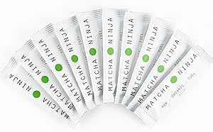 Matcha Ninja Singles - 10 Sachets Packaging