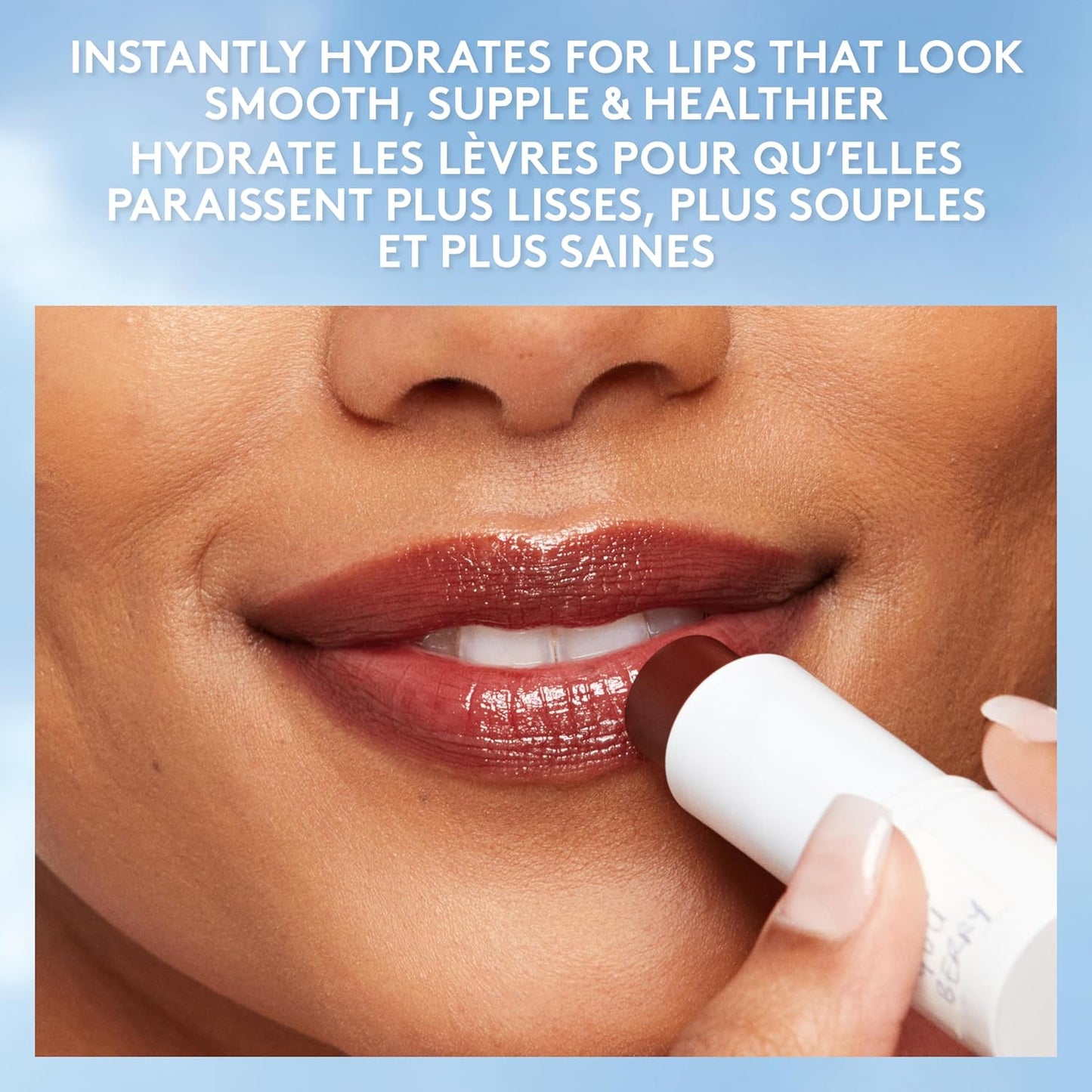 Covergirl - Clean Fresh Tinted Lip Balm, Formulated with Hyaluronic Acid for 24hr Hydration, 100% Vegan and Cruelty-free, Bliss You Berry - 600