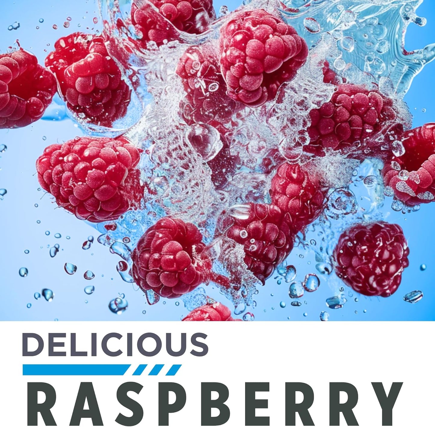 CON-CRET 肌酸盐酸盐粉 | 肌肉、认知、细胞能量支持 | 无腹胀或痉挛 | 力量和耐力 | 覆盆子（64 份）