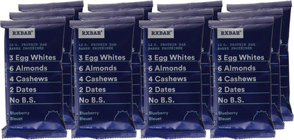 RXBAR 蛋白棒 蓝莓味 12x52克（12条装）
