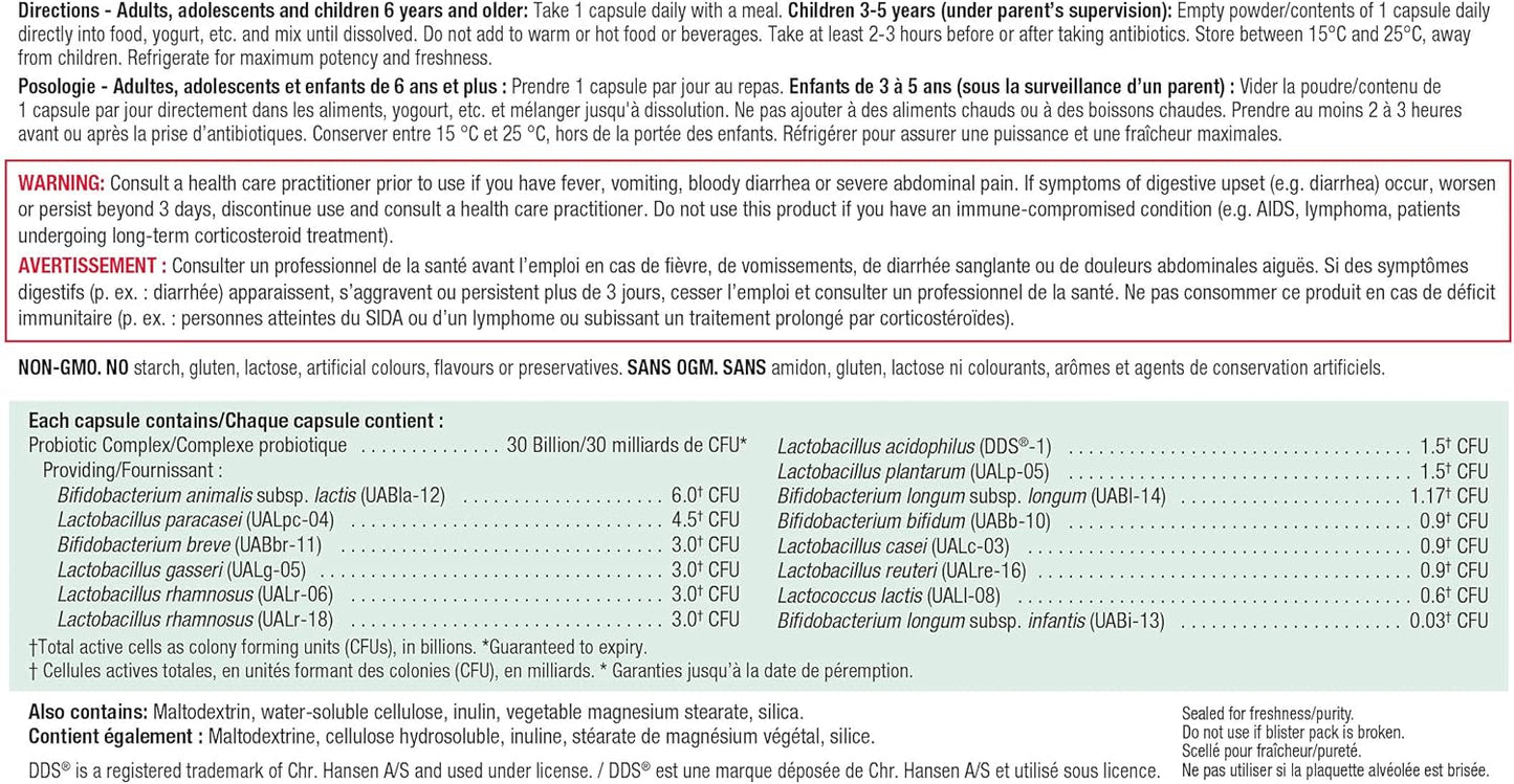 Jamieson 益生菌 600 億 24 粒膠囊和益生菌 300 億