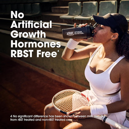 Optimum Nutrition Gold Standard 100% 乳清蛋白粉，2.270 克 - 极致牛奶巧克力 - 70 份（包装可能有所不同）