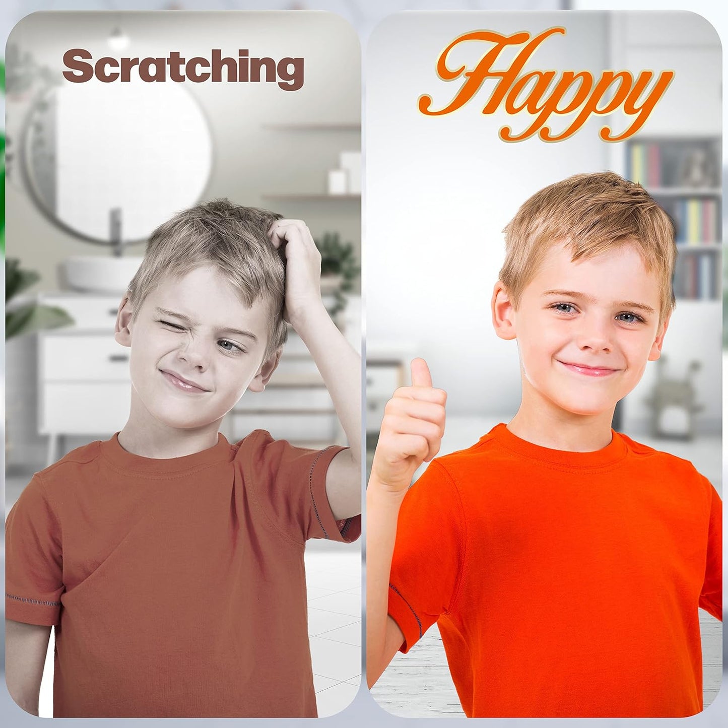 Bussani 虱子梳 – 304 不锈钢梳齿 – 适用于儿童、成人和宠物 – 防锈、可重复使用、易于清洁的猫狗跳蚤梳 - Peigne a Poux