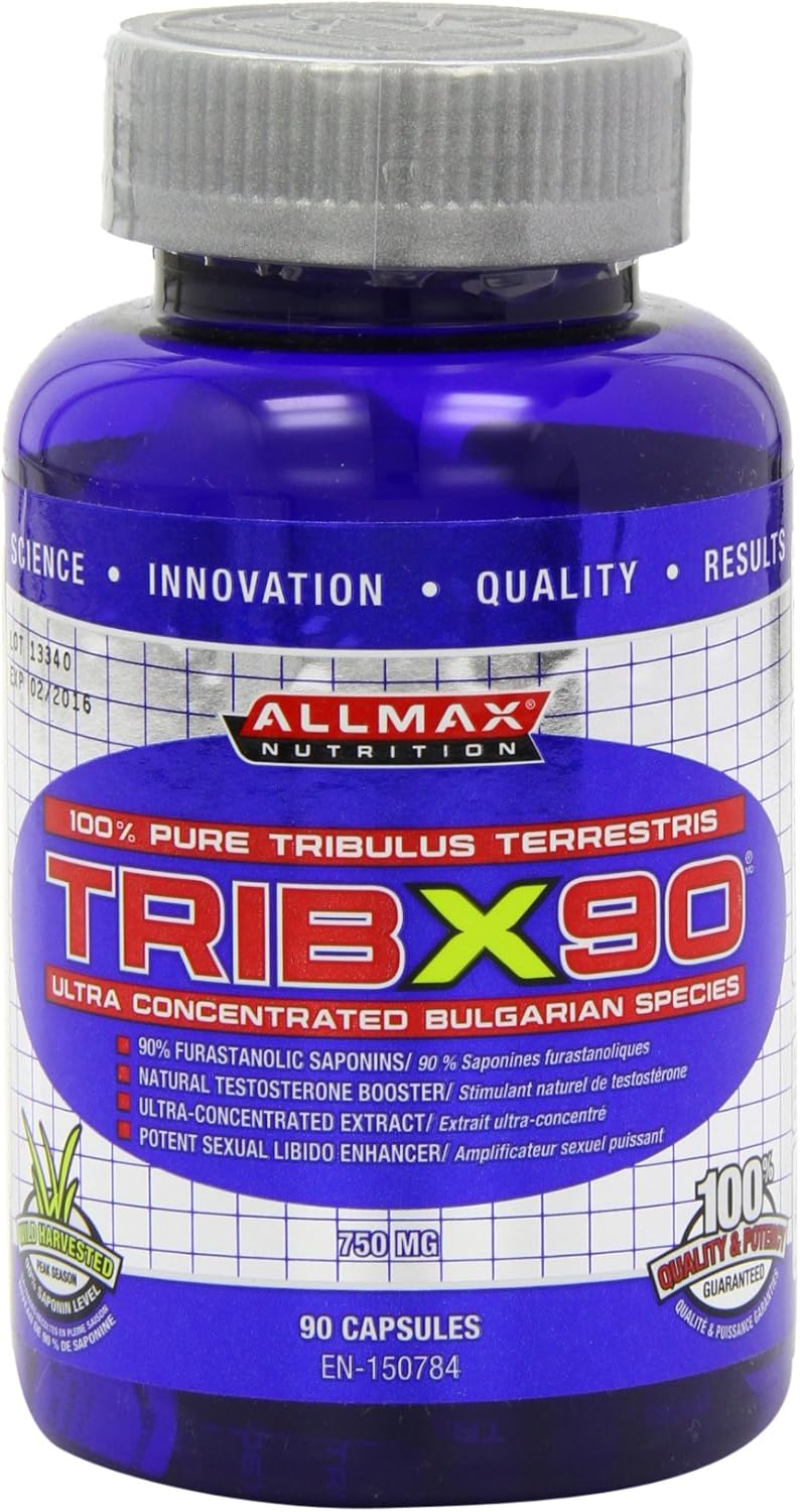 ALLMAX Nutrition Tribx90 100% 纯蒺藜，90 粒