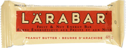 LaraBar Fruit and Nut Energy Bar-Peanut Butter, 48g