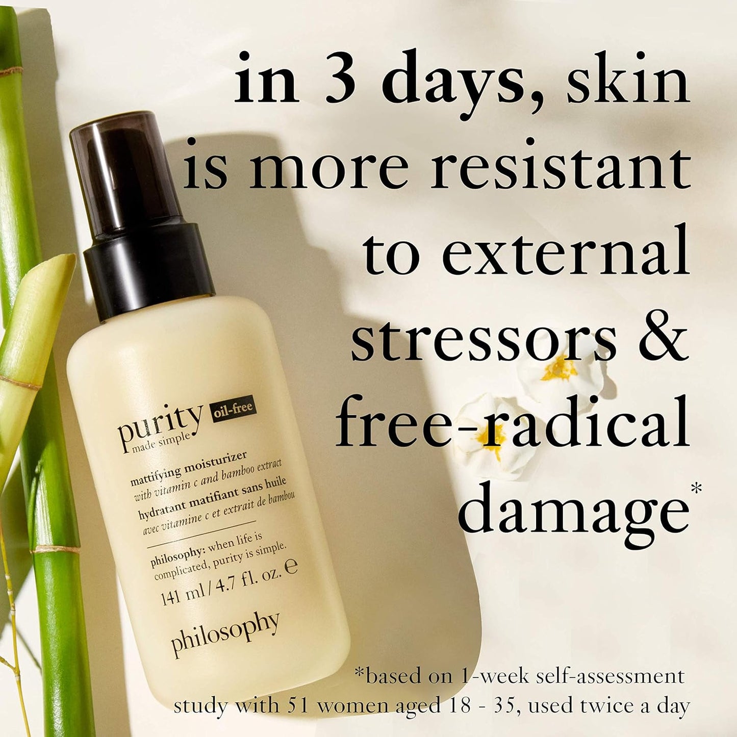 PHILOSOPHY purity made simple oil-free mattifying moisturizer 141ml