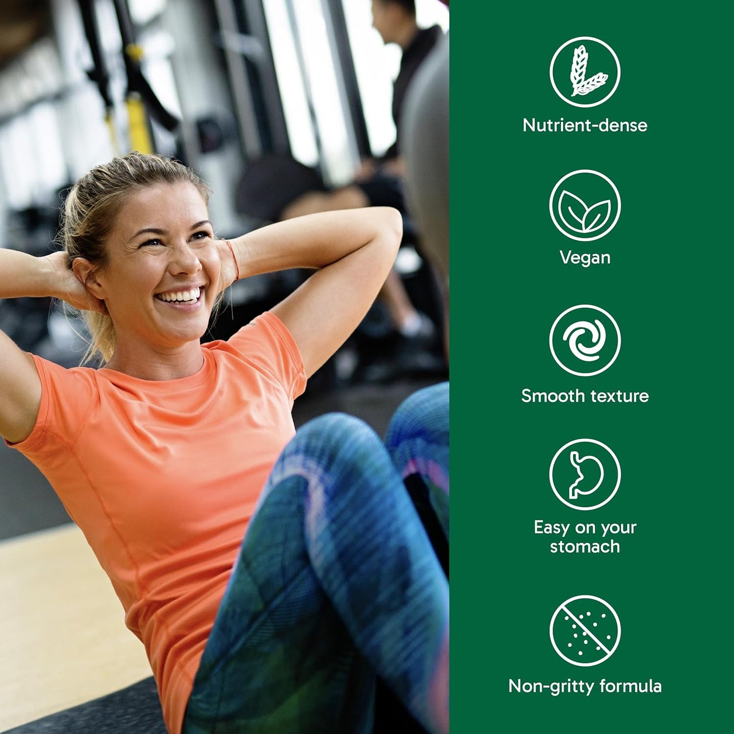 Organika 有機植物蛋白粉巧克力味，含益生元和益生菌 - 22 克純素蛋白，4 克膳食纖維，支持消化、腸道健康、能量和肌肉恢復 - 低糖，非基因改造 - 780 克