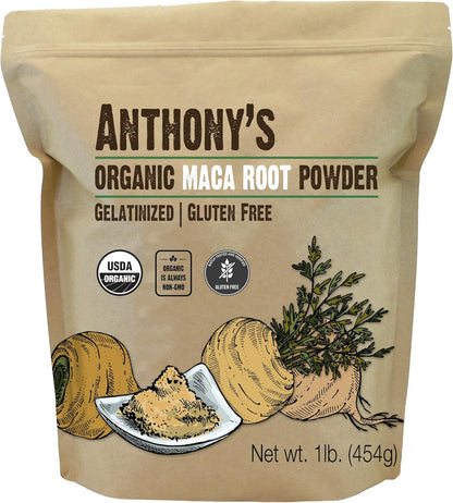 Anthony’s Goods 有机糊化玛卡根粉，454克