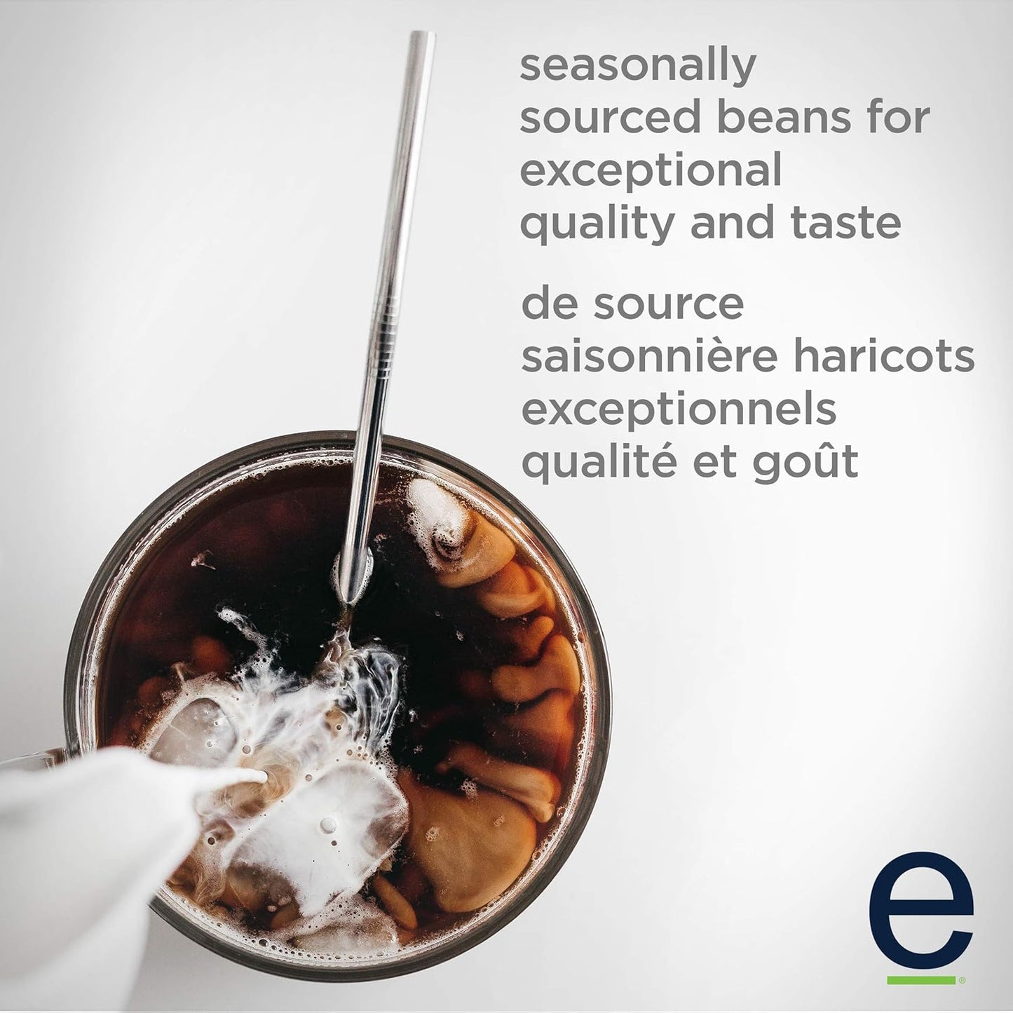 Ethical Bean Coffee 公平贸易有机咖啡，脱咖啡因深度烘焙，研磨咖啡 - 227克/袋