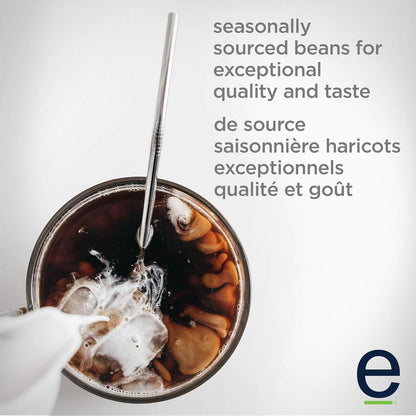 Ethical Bean Coffee 公平贸易有机咖啡，脱咖啡因深度烘焙，研磨咖啡 - 227克/袋