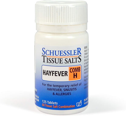 Schuessler 組合 H 組織鹽 125 片（外部貿易訂單 108）
