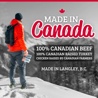 McSweeney's Original Beef Steak Nuggets Box. 100% Made in Canada, High Protein Snacks, Gluten Free, Low Fat, Meat Snacks, Naturally Smoked, Shelf Stable, Bulk Case 85g (Pack of 12)