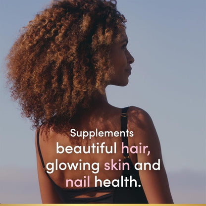 自然之宝生物素加维生素 C 和 E，有助于维持正常头发和皮肤的健康，Ummies，200 克