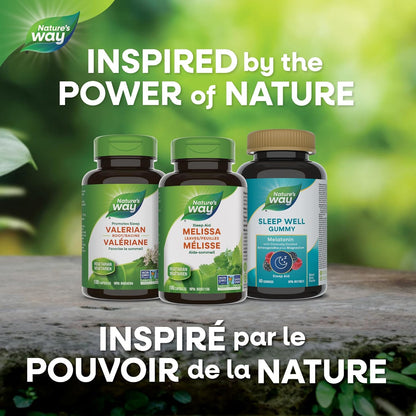 Nature's Way Melissa Leaves, Sleep Aid, 100 Vegetarian Capsules