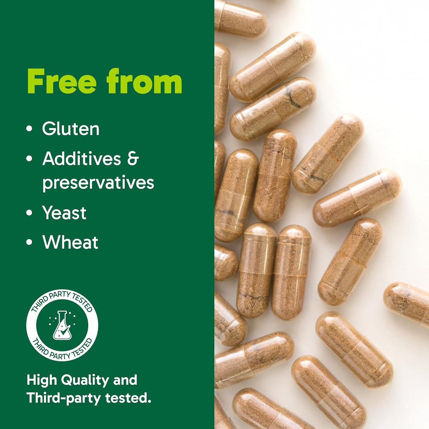 Organika Cordyceps Mushroom- Organic 500mg 4:1 Extract- Immune Support, Antioxidant Support- 120vcaps