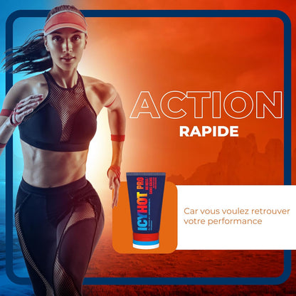 Icy Hot Pro No Mess 止痛膏，缓解关节炎、背痛、拉伤和扭伤引起的肌肉和关节轻微疼痛，薄荷醇 16%，樟脑 11%，85 克管装