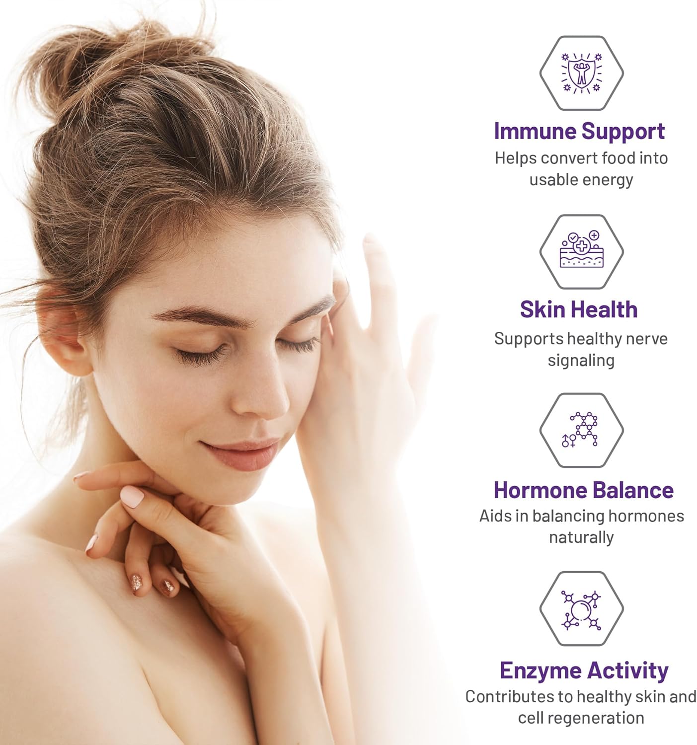 AOR - 锌铜平衡胶囊 100 粒，100 天供应量 - 两种关键矿物质的均衡比例，有益于整体健康 - 柠檬酸锌和铜补充剂 - 男士理想选择