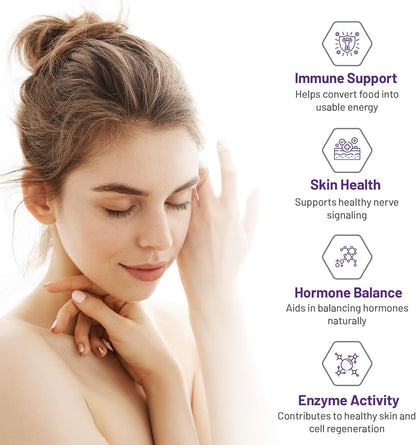 AOR - 锌铜平衡胶囊 100 粒，100 天供应量 - 两种关键矿物质的均衡比例，有益于整体健康 - 柠檬酸锌和铜补充剂 - 男士理想选择