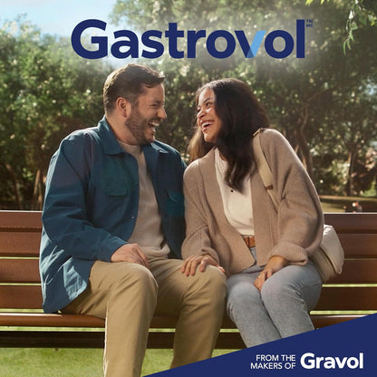 Gastrovol 三合一緩解液體凝膠，用於緩解腹瀉、噁心和胃部不適 - 加拿大製造 - 無色素、無味 - 緩解腹瀉 - 16 粒膠囊（1 包）