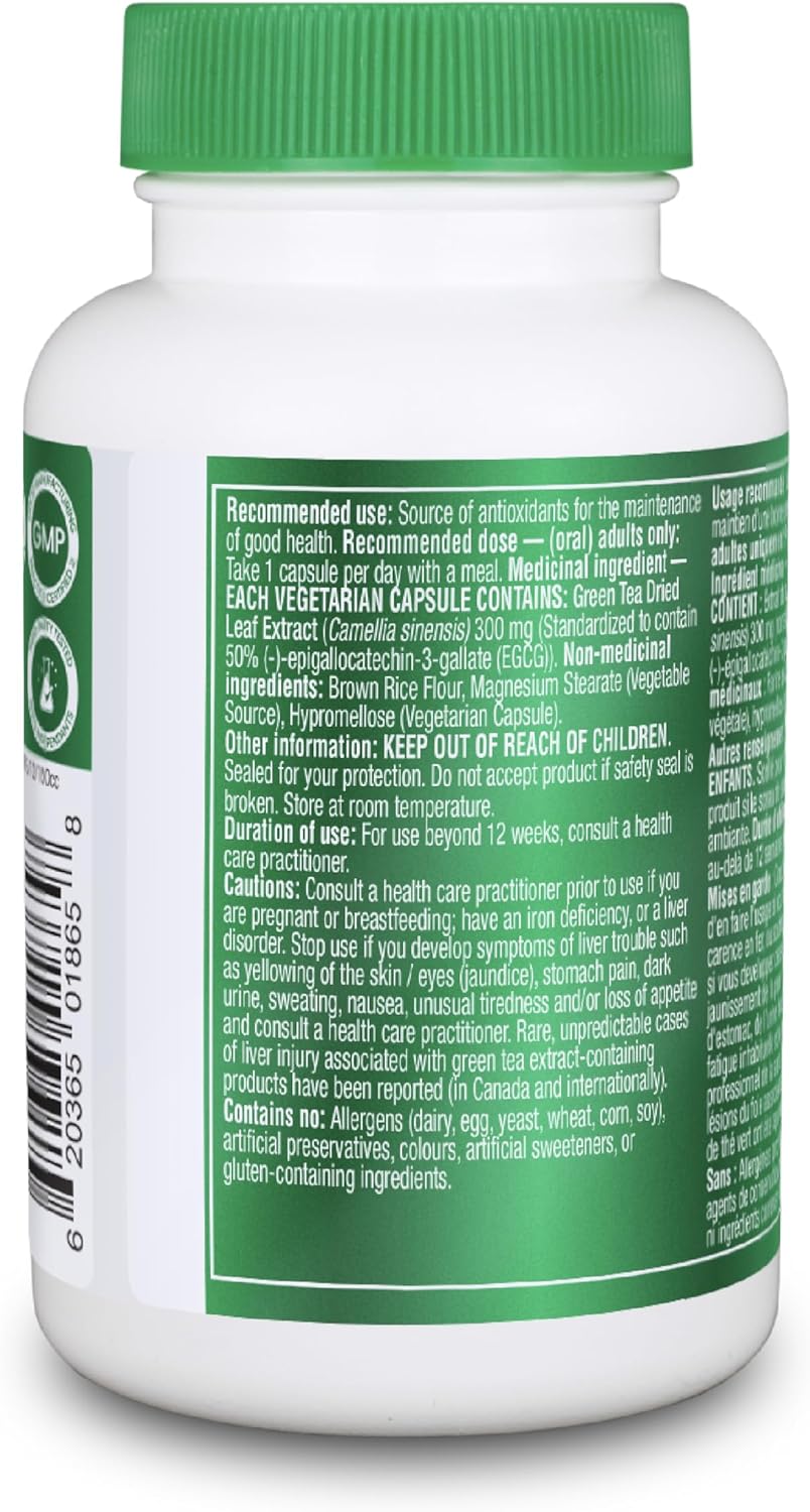 Organika Green Tea Extract 60 Vcaps