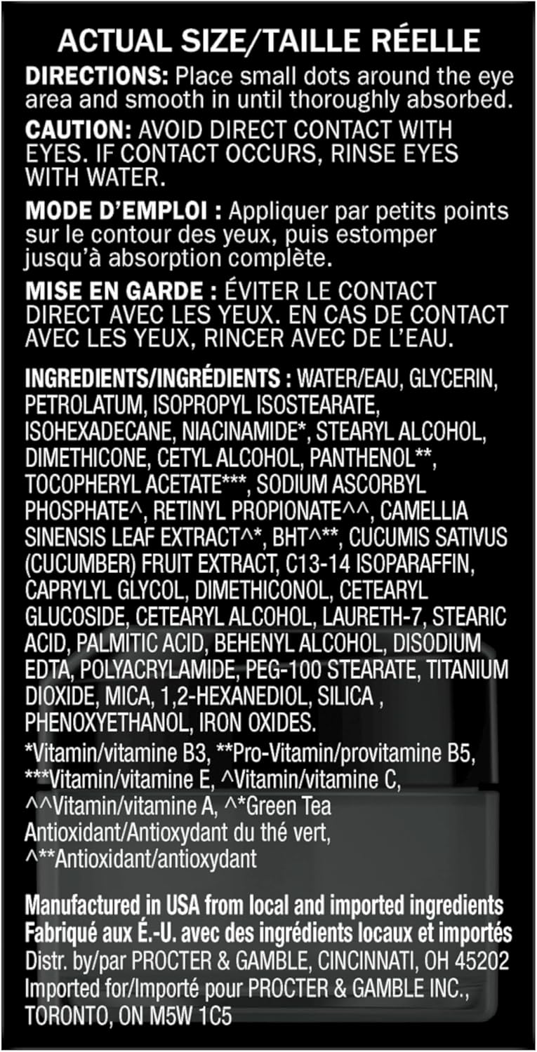 Olay Total Effects Transforming Eye Cream, 13 mL