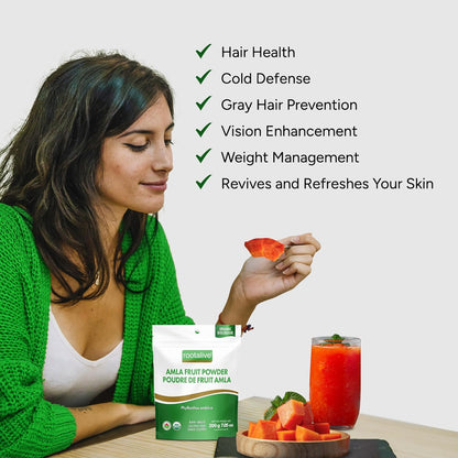 Rootalive Organic amla fruit powder 200g