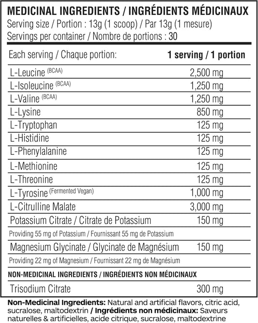 Believe Supplements 高性能 EAA - 必需氨基酸配方 | 促进肌肉恢复、性能和补水 | 提供无糖美味口味！（30 份，火龙果口味）