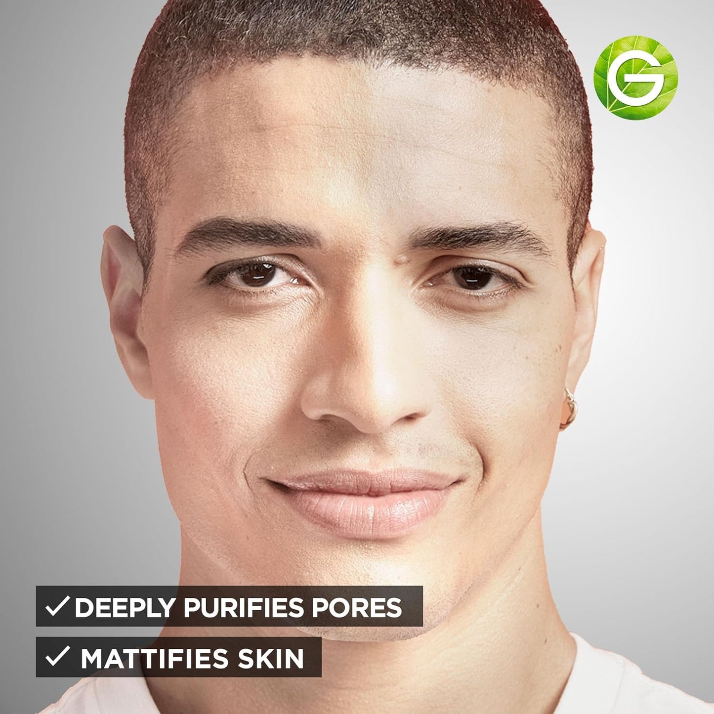 Garnier BHA Purifying Cleansing Gel with Salicylic Acid & Charcoal, Deep Pore Cleansing & Mattifying Skin Gel 250 ml