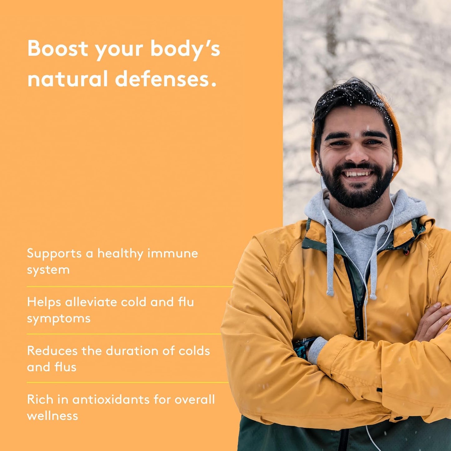 HEAL + CO. 紫锥菊补充剂 | 高效 10:1 提取物，每份 5000 毫克 | 免疫支持 | 120 x 500 毫克胶囊