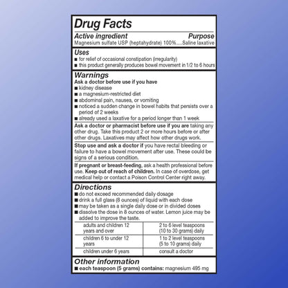 Quality Choice Epsom Salt, 1 Pound