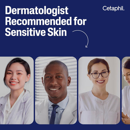 Cetaphil Daily Facial Cleanser Fragrance Free (473ml) - Deep Cleansing Face Wash, Ideal for Normal to Combination to Oily Skin, Dermatologist Tested