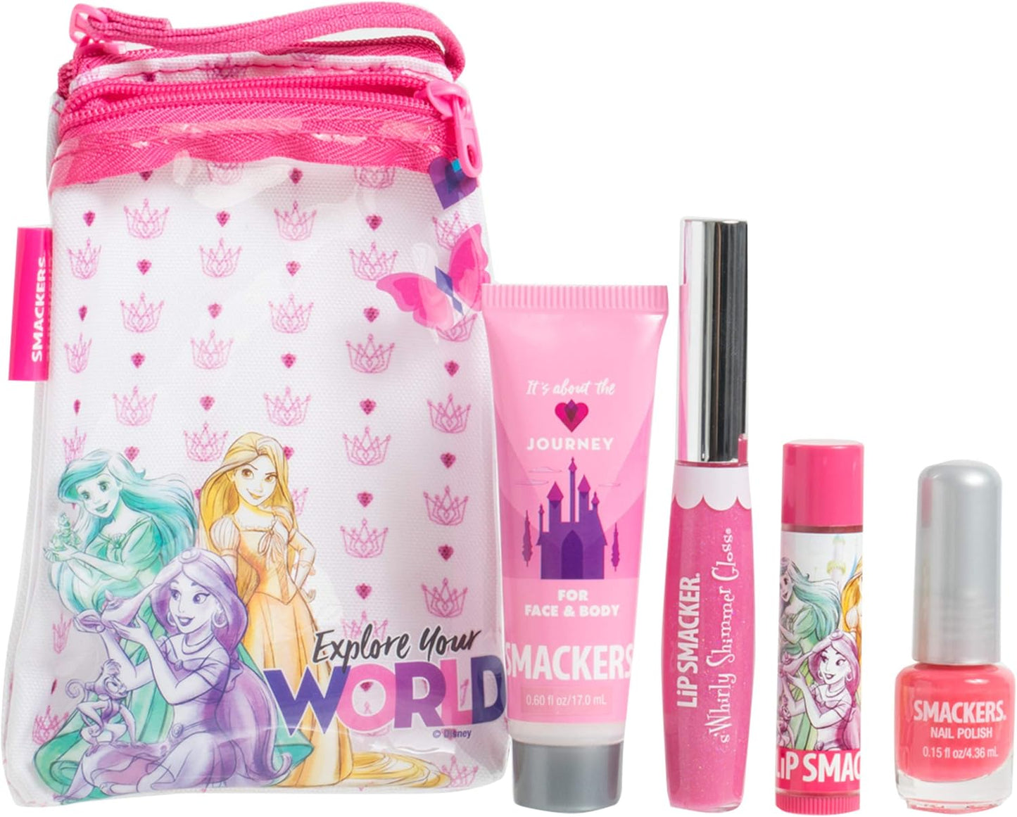 Lip Smacker Ls Glam Bag Disney Princess, 0.095253899999999989 Kilogram