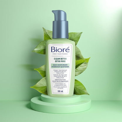 Biore 清洁排毒保湿霜，适合中性至混合性肌肤，100毫升