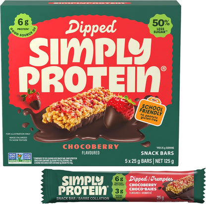 SimplyProtein Dipped Chocoberry 5ct
