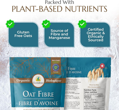 Ecoideas 有机燕麦纤维，蓝色