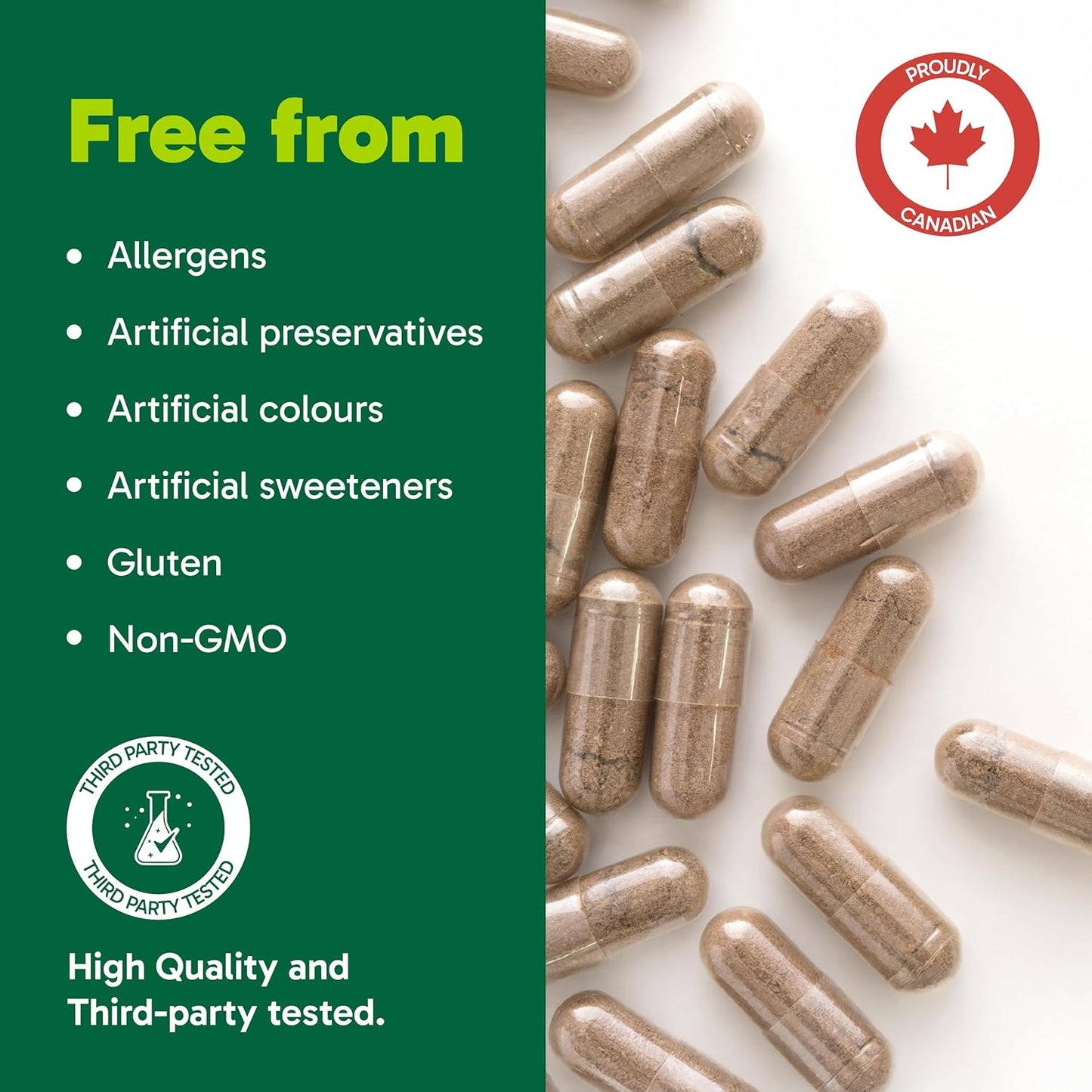 Organika 韩国红参 - 6 年根，补充能量，缓解压力，保暖效果 - 100 粒