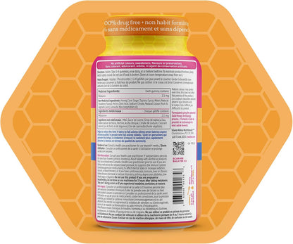 Honibe 褪黑素睡眠支持软糖 | 加拿大制造的蜂蜜软糖 | 夜间睡眠辅助 | 天然睡眠辅助剂，有助于缓解压力 | 褪黑素软糖有助于支持健康的睡眠辅助 | 睡眠软糖 | 70 粒软糖